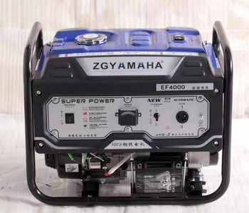 Yamaha gasoline generator outdoor power supply construction site household emergency outdoor stall silent range extender engine 3kw220v flashlight start