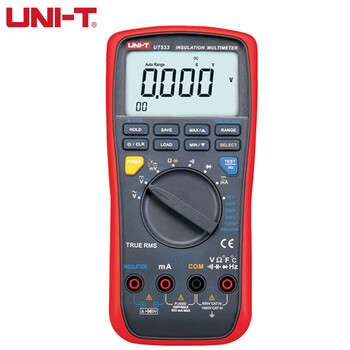 Uni-t multimeter handheld digital insulation resistance tester true effective value multi-functional electrician meter capacitance meter ut533 3 5/6 digit measurable temperature