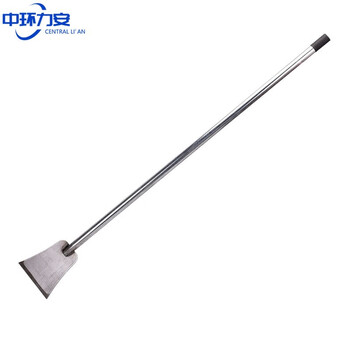 Central lian extended cleaning knife shovel tool shovel artifact paint cleaning wall putty cement chop pepper knife long steel handle manganese steel wall shovel
