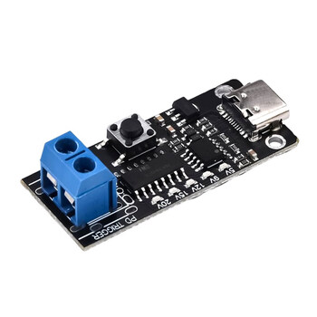 Pd/qc decoy female base type-c automatically detects voltage factory aging test fast charge trigger 5-20v activation boost with binding posts