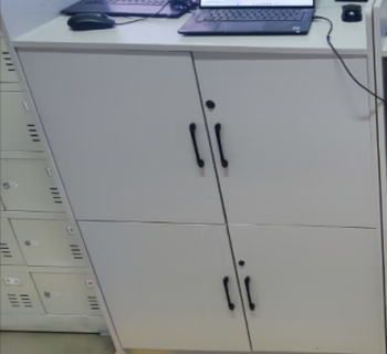 Mingchang wooden gray on-site office cabinet 800*500*1220