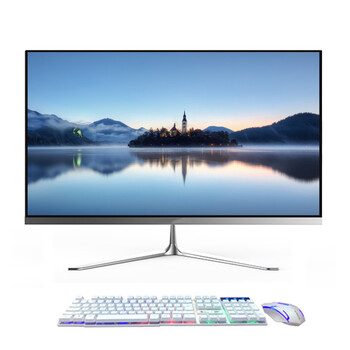 Quasi-new machine all-in-one computer desktop office computer full set of high-end host i5i3 quad-core 19-27 inches home game online class front desk business design complete machine 22-inch i7/16g memory/480g solid state b3