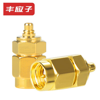 Fengyingzi sma converter rf coaxial 50 ohm sma male to mmcx female adapter 1 piece fyz-sma/mmcx-jk