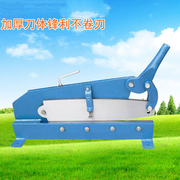 Guisong manual shearing machine, iron sheet shearing machine, copper, iron, aluminum steel plate, gold steel mesh, guillotine, iron sheet cutting tool, guisong 500mm upper and lower knife, double-sided blade