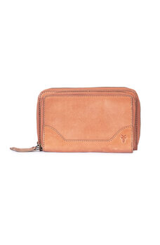 Frye melissa stacking wallet, pink taupe one size