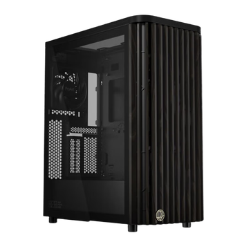 95% new asus proart pa401 wood art version chassis, powerful cooling/wood art front air intake grille/tool-free disassembly/power button lock/pwm one-button setting