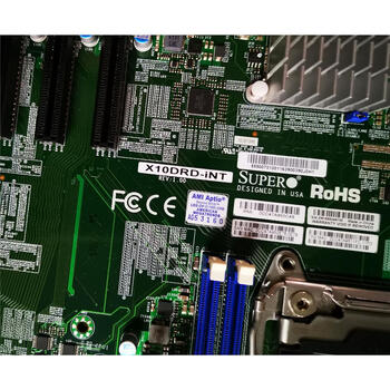 Jingeyu original amd x10drd-int c612 server motherboard dual 10g support e5-v3v4 support array