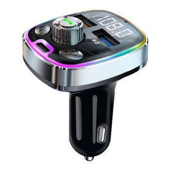 Newman car bluetooth 5.0 receiver mp3 music player car charger cigarette lighter pd fast charging standard official standard