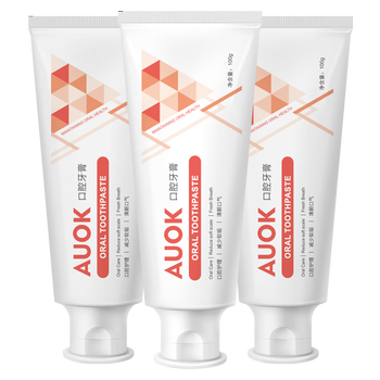 Auok toothpaste official flagship website feiou auok oral toothpaste cares for periodontal maintenance for adults h three boxes (70% of people choose to save 57 yuan immediately)
