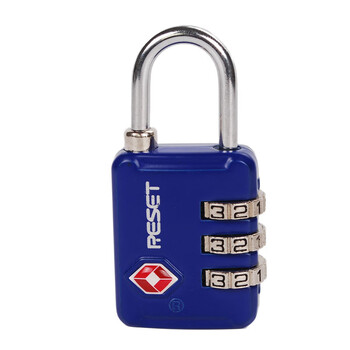 Ruisite small password lock tsa password padlock overseas european and american travel trolley luggage checked portable luggage cabinet lock rst-203