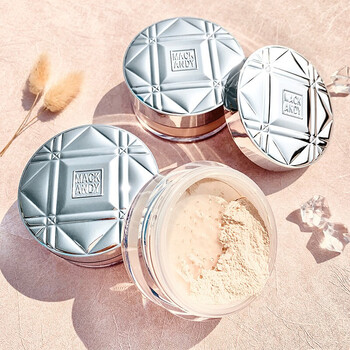 Mackandy marco andy honey powder setting makeup loose powder is light, breathable, long-lasting, refreshing, oil-controlling, not easy to remove makeup, 10# ivory white