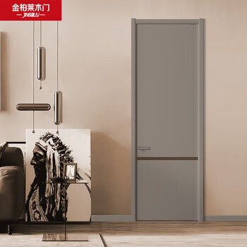 Kimberly wooden door solid wood composite door custom bedroom door modern simple door set door wooden composite door l-251