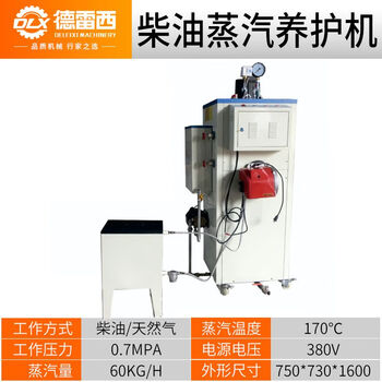 Dressy bridge maintenance machine fully automatic electric heating steam generator multi-function fuel boiler concrete maintenance machine 60kg diesel steam maintenance machine