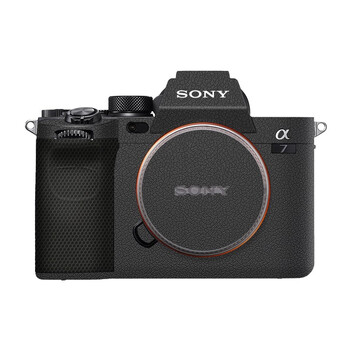 Meibentang is suitable for sony a7m4 camera protective film sony a74 body sticker carbon fiber matte 3m leather black a7m4