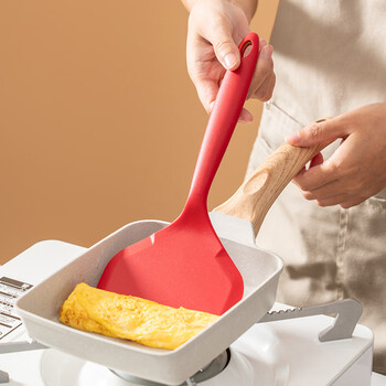 Onlycook silicone spatula tamagoyaki non-stick spatula high temperature resistant household food grade omelette pancake spatula