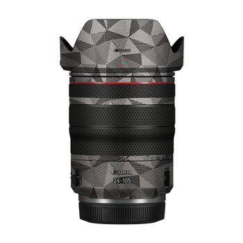 Meibentang suitable for canon rf24-105 f4 l is usm lens protective film sticker 24105 frosted sticker nordic triangle titanium rf24-105f4