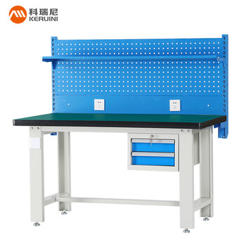 Corini heavy-duty fitter workbench 2.1m anti-static workbench with cabinet workshop assembly line operating table jzkw21075-610f0p can be customized