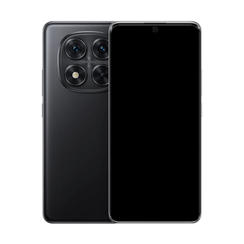 Mangchen mobile phone model is suitable for redmi note14 note14pro simulation model machine toy prop display with bright screen model note14pro-midnight black black screen