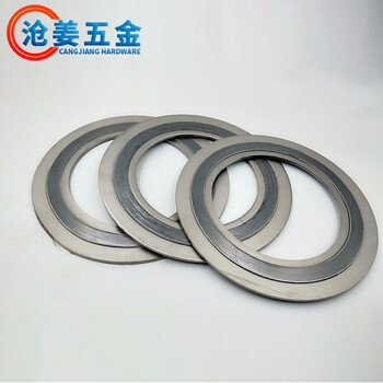 American standard 304 stainless steel inner and outer ring metal wound gasket graphite flange gasket high temperature and high pressure flange seal gasket dn150 300lb