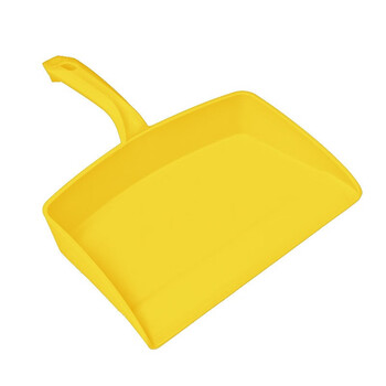 Food safety warehouse large dustpan and broom, clean and durable, high temperature resistant material, five colors available, yellow