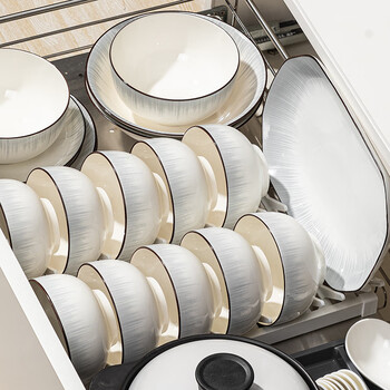 Shangxingzhi is a bowl set, bowls, plates, and tableware, a complete set of nordic underglaze ceramic bowls, chopsticks, bowls, and plates set, new housewarming gift