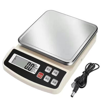 Weighing electronic scale accurate home rechargeable kitchen scale accurate 0.1g baking scale 10kg/1g food weighing high-end rechargeable dual-use weighing-1g 10kg