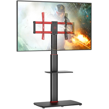 Fitueyes tv stand floor-standing 37-75-inch home punch-free wooden base tv stand xiaomi hisense samsung sony tv monitor universal