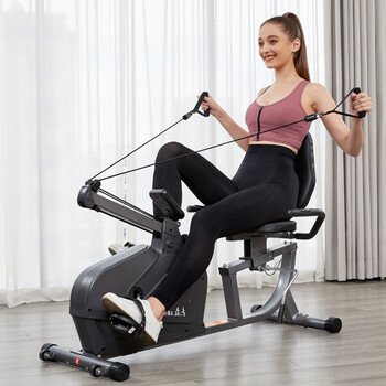 Jason (ledong) recumbent exercise bike, dynamic bicycle for home use, rehabilitation training bicycle, fitness equipment for the elderly, dual-use for hands and feet, delivery upstairs + self-installation