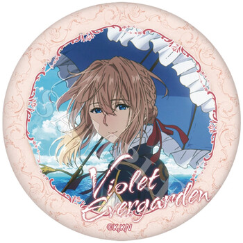 Violet evergarden round refrigerator magnet flower language series type c