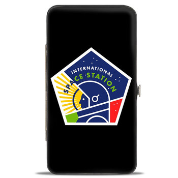 Buckle-down women's hinged wallet - 17.78 x 10.16 cm