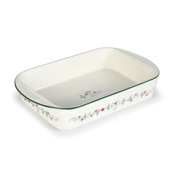 Pfaltzgraff ceramic baking pan 33cm rectangular loaf pan microwave safe oven safe