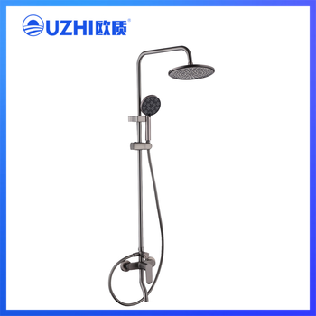 European quality three-function gun ash shower head