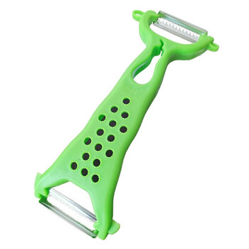 Multifunctional shredder, vegetable cutter, planer, multifunctional melon peeler, peeling knife, peeling knife, peeling knife, kitchen artifact, beard king multifunctional peeler, green