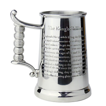 Epcse british englishpewter tin beer mug coin 20 oz retro british ancient british ancient british