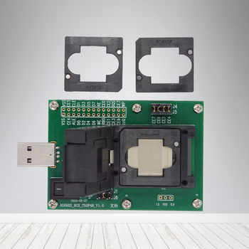Hongyuanxin usb3.0 tsop48 bga132/bga152 with anguo 8ce one-to-one motherboard test fixture bga152/132