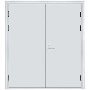 Huili's fire door steel class a fire door fire door package fire protection support customization super many in stock class a fire door light gray