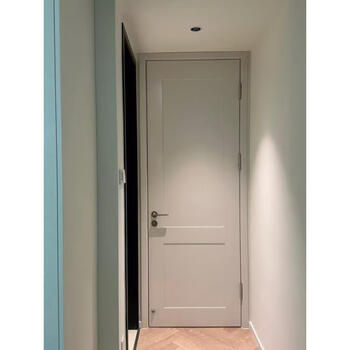 Chongqing xiaoxiao wooden door light luxury modern paint bedroom flat door solid wood composite paint