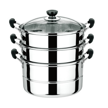 Deshilang steaming three-layer multi-purpose steamer dfs-z018xy