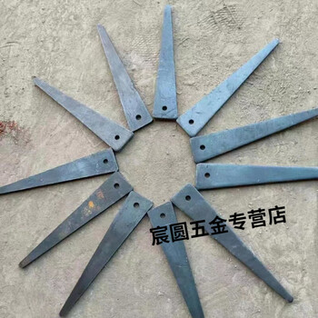 Fhjqb square column buckle pin square and round buckle pin piece beam clamp pin column reinforcement triangular pin piece shear wall diagonal iron pin high strength 6 thick natural color pin 100 pieces