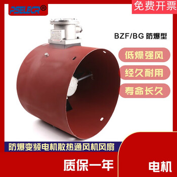 Bzf/gbfbg7190100132160180225315 explosion-proof variable frequency speed motor ventilator bg-355/380v with shell