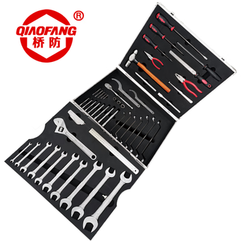 Qiaofang titanium alloy 66-piece combination tool set non-magnetic tool set anti-corrosion tool set anti-magnetic tool 5608 titanium alloy 66-piece tool set 66-piece set