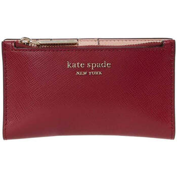 Kate spade wallet zipper small bag logo solid color simple and trendy 478z8296bj chinese valentine's day gift red crant