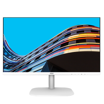 90% new aoc 23.8-inch ips wide viewing angle hdmi interface low blue light eye-friendly wall-mountable slim office lcd computer monitor 24b2xh/ww