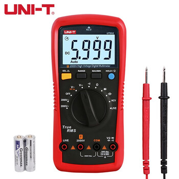 Uni-t ut892 mining multimeter 2000v high-voltage burn-proof digital multimeter high-precision electrician special voltmeter true effective value large capacitance ncv measurement