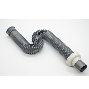 Ise kitchen waste disposer sewer pipe, anti-odor, anti-backflow, anti-odor, anti-reflux single and double-slot sink sewer pipe, single-slot single sewer pipe