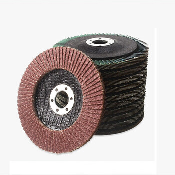 Rhea 4-inch 72-page flat abrasive cloth wheel mesh cover louver wheel angle grinder accessories thousand-page polishing wheel thousand blades 100 mesh 10 pcs