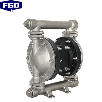 Fgo pneumatic diaphragm pump high performance stainless steel 304+f46 egqby-15apf dn15 flow rate 2m3/h