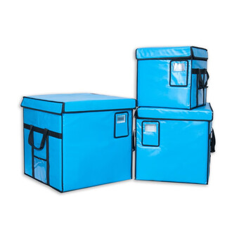 Saixin cold chain vaccine medical blood specimen sample low temperature reagent refrigerator transport box real-time remote view insulation box 12l -25~-15 degrees box + ice box