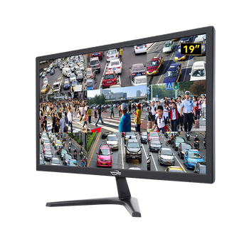 99% new winpsen 19-inch monitor led high-definition monitor home office industrial security monitoring computer display hdmi+vga interface can be wall-mounted