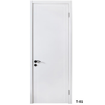 Wooden door bedroom door paint-free door paint door carbon crystal ecological home door room custom solid wood composite door interior door t-01 frame 36mm